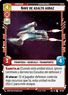Nave de asalto audaz