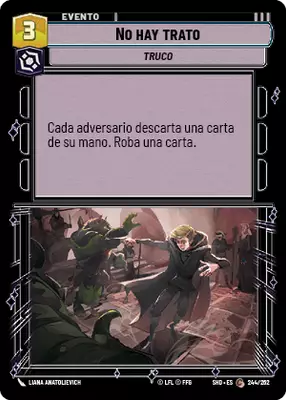 No hay trato