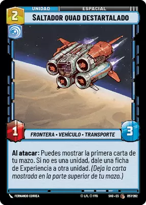 Saltador quad destartalado