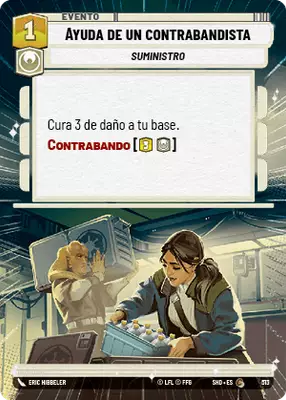 Ayuda de un contrabandista HyperSpace