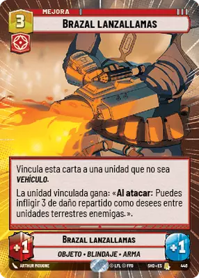 Brazal lanzallamas HyperSpace
