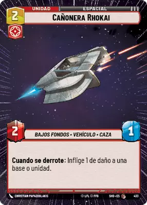 Cañonera Rhokai HyperSpace