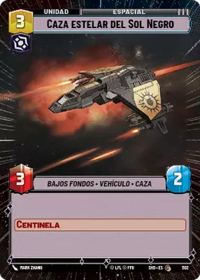 Caza estelar del Sol Negro HyperSpace