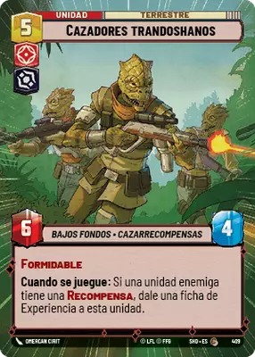 Cazadores trandoshanos HyperSpace
