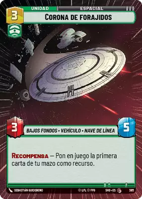 Corona de forajidos HyperSpace