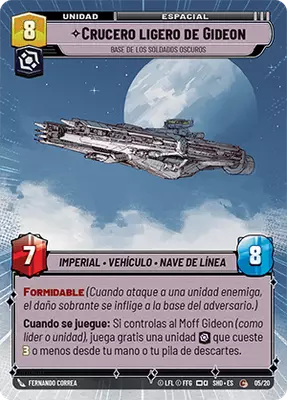 Crucero ligero de Gideon HyperSpace