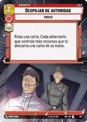 Despojar de autoridad HyperSpace