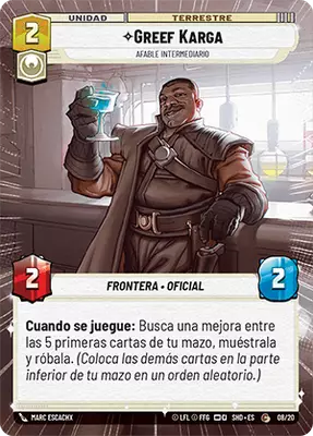 Greef Karga HyperSpace