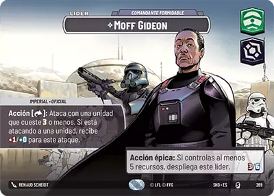 Moff Gideon ShowCase