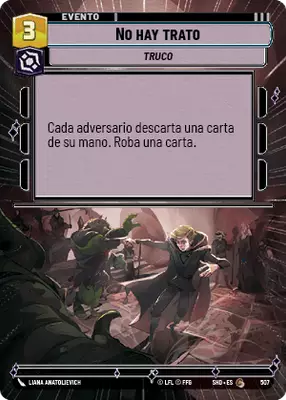 No hay trato HyperSpace