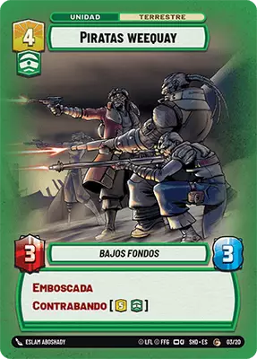 Piratas weequay Promo