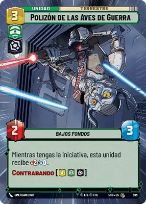 Polizón de las Aves de Guerra HyperSpace