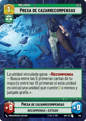 Presa de cazarrecompensas HyperSpace