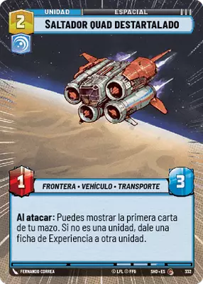 Saltador quad destartalado HyperSpace