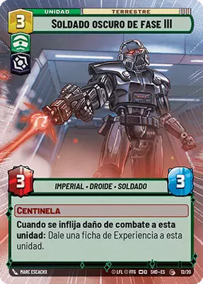 Soldado oscuro de fase III HyperSpace