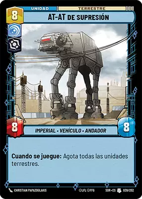 AT-AT de supresión