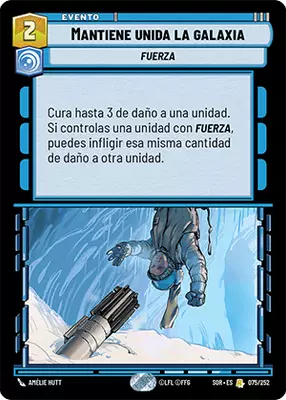 Mantiene unida la galaxia