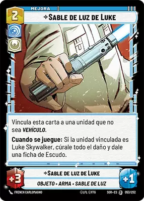 Sable de luz de Luke