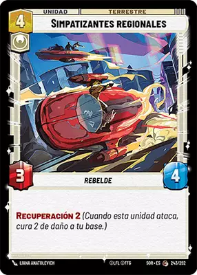 Simpatizantes regionales