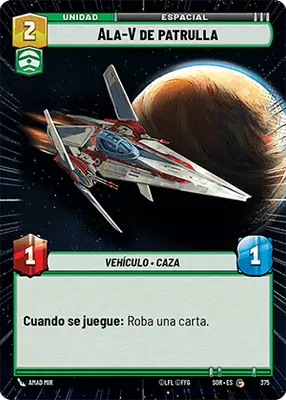 Ala-V de patrulla HyperSpace