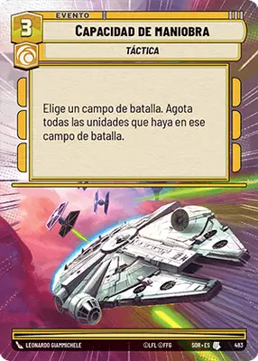 Capacidad de maniobra HyperSpace