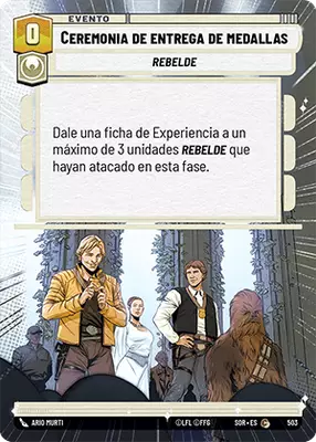 Ceremonia de entrega de medallas HyperSpace