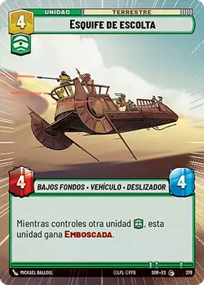 Esquife de escolta HyperSpace