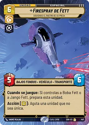 Firespray de Fett HyperSpace