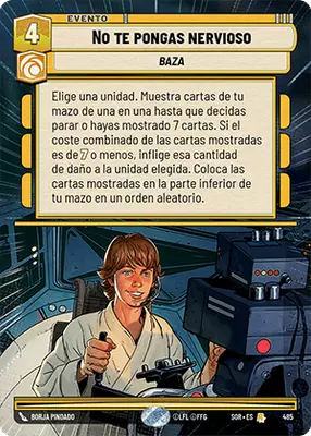 No te pongas nervioso HyperSpace