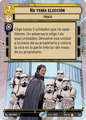 No tenía elección HyperSpace