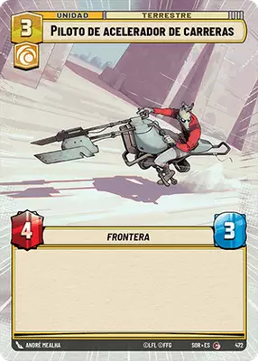 Piloto de acelerador de carreras HyperSpace