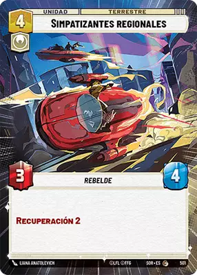 Simpatizantes regionales HyperSpace