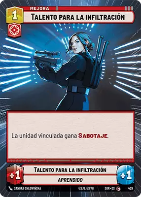 Talento para la infiltración HyperSpace