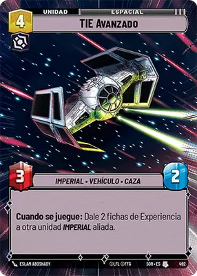 TIE Avanzado HyperSpace