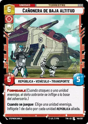 Cañonera de baja altitud