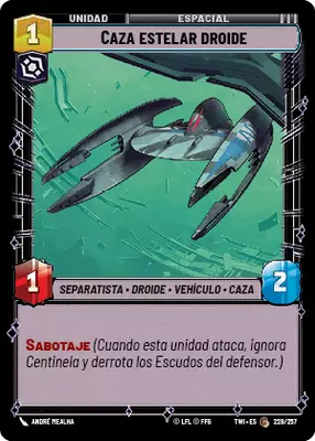 Caza estelar droide