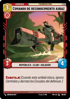 Comando de reconocimiento audaz