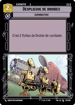Despliegue de droides