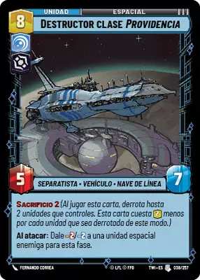 Destructor clase Providencia