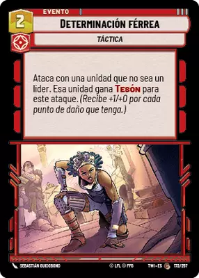 Determinación férrea