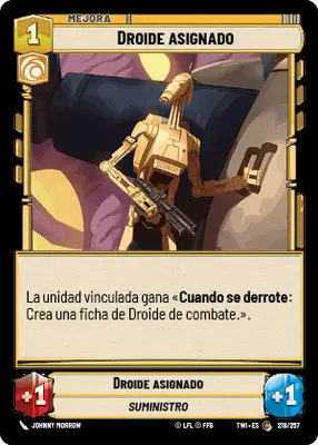Droide asignado