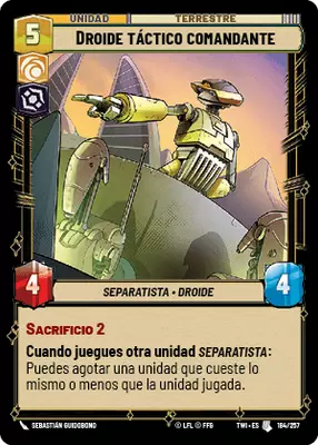 Droide táctico comandante