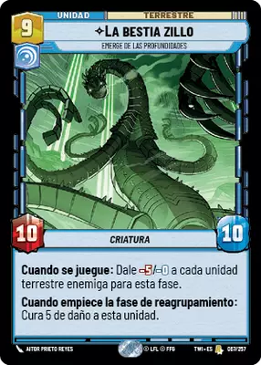 La bestia zillo