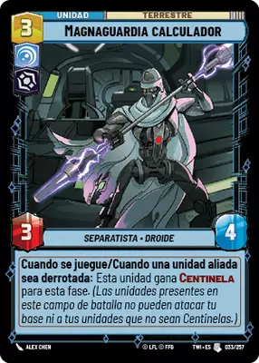 Magnaguardia calculador