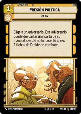 Presión política
