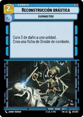 Reconstrucción drástica