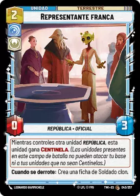 Representante franca