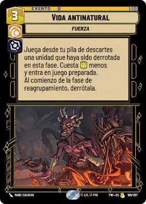 Vida antinatural