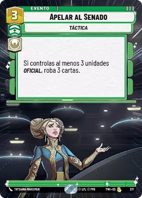 Apelar al Senado HyperSpace