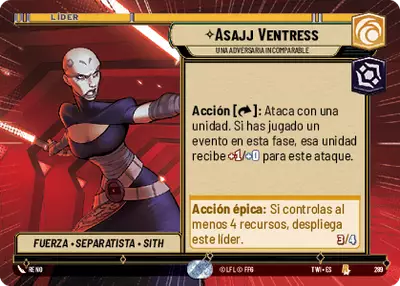 Asajj Ventress HyperSpace